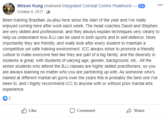 Virtual Training | Adult BJJ in PeakHurst | Integrated Combat Centre